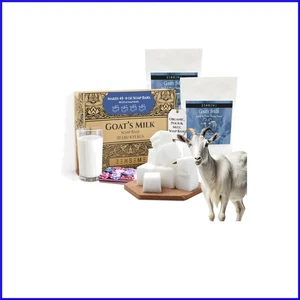 10 LBS Unscented Goat's Milk Soap Base - Safe & Natural Kit for Bulk Soap Making - Picture 1 of 9