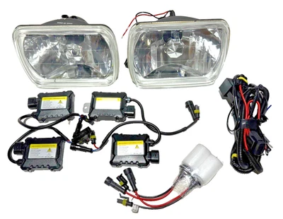 Chevrolet Corvette C4 1984-1996 conversión HID faros piezas OER 6000K blanco Foto 1 de 4