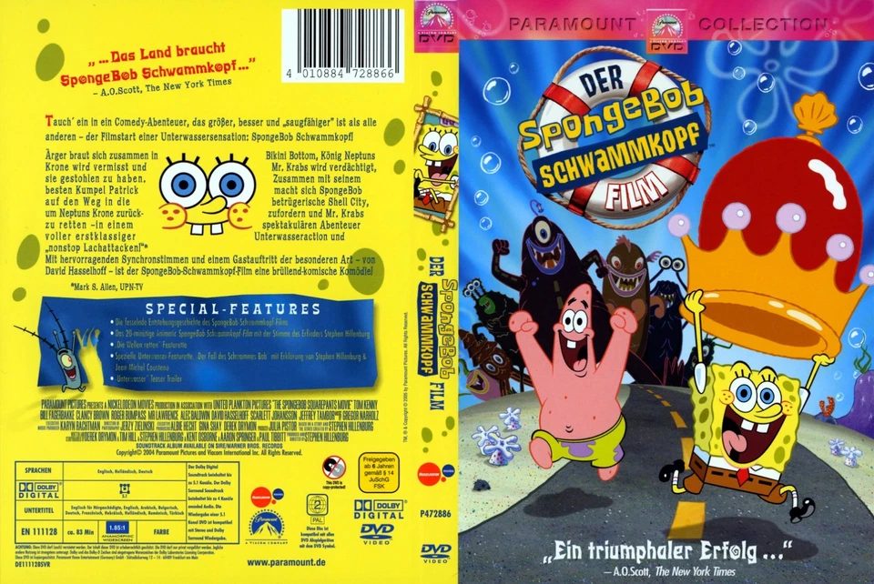 Der Spongebob Schwammkopf - Film - DVD - Bild 1 von 1