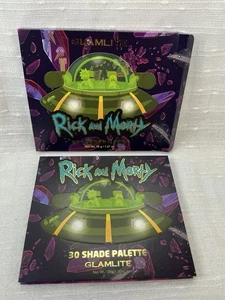 NEW RICK AND MORTY X GLAMLITE EYESHADOW PALETTE - Sold Out! Limited Edition! - Picture 1 of 20