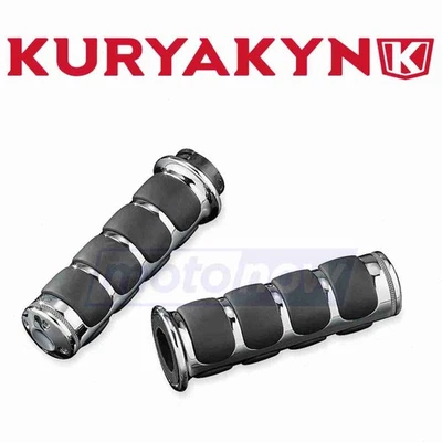 Kuryakyn ISO Grips for 2008-2020 Harley Davidson FLHT Electra Glide Standard ac Foto 1 de 4