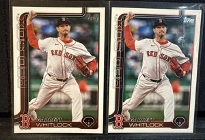 2 2025 Topps Series 2 Baseball Cards #482  GARRETT WHITLOCK  BOSTON RED SOX - Picture 1 of 2