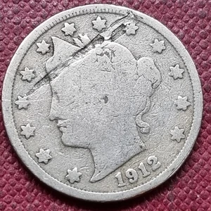1912 Liberty Head Nickel 5c - Lamination ERROR - #94175 - Picture 1 of 2