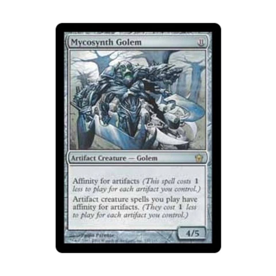 WOTC MtG Fifth Dawn Mycosynth Golem (R) NM - Image 1 of 1