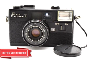 tested【EXC＋5】Fuji Flash Fujica II 35mm Film Camera Point & Shoot from Japan - Picture 1 of 16