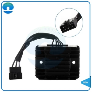 Rectificador regulador de voltaje negro de 5 cables para Suzuki Hayabusa 1999-2009 y 2011 - Imagen 1 de 8