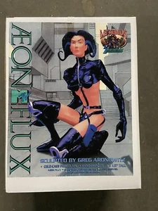Aeon Flux Cold Cast Porcelain 8-1/2" Hand Painted Statue MTV '96 Legends in 3D - Picture 1 of 4
