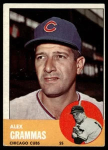 1963 Topps Alex Grammas Chicago Cubs #416 - Picture 1 of 2