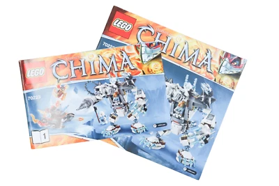 LEGO Legends of Chima 70223: Icebite's Claw Driller Instruction Manual - Image 1 of 2