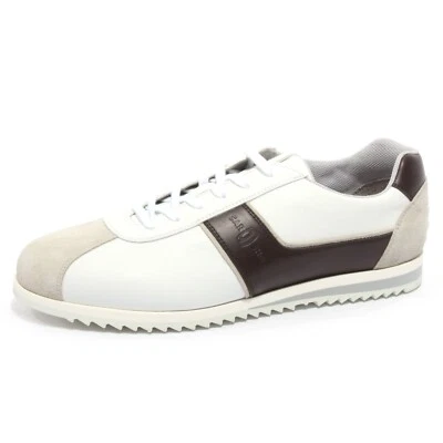B2398 Zapatilla Uomo ZAPATO COCHE KUE Scarpa Blanco/Marrón Zapato Hombre Foto 1 de 4