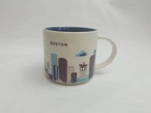 Starbucks Boston You Are Here Collection Coffee Mug Cup 14 Oz 2015 - Picture 1 of 7