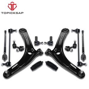 12Pc Front Lower Control Arms Sway Bars Tie Rods for Mitsubishi Lancer Outlander - Picture 1 of 10