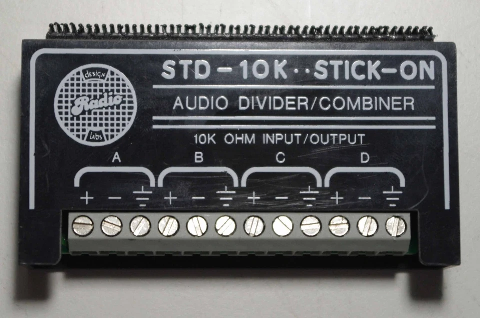 Divisor/combinador de audio pasivo RDL Radio Design Labs STD-10K ++ BONITO ++ Foto 1 de 1