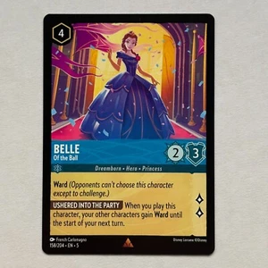 Belle 158/204 Disney Lorcana Shimmering Skies Regular Rare Card NM - Picture 1 of 2