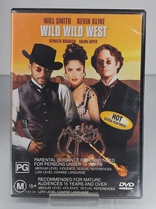 Wild Wild West DVD 1999 Will Smith, Kevin Kline, Kenneth Branagh, Salma Hayek - Picture 1 of 2