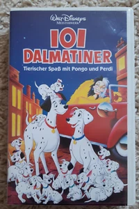 RAR: VHS Walt Disneys Meisterwerk 101 DALMATINER 1995 Zeichentrickfilm Presse - Imagen 1 de 10