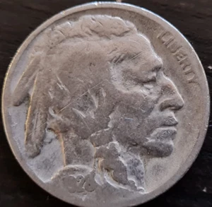 US MÜNZEN - BUFFALO NICKEL - 1928 - KOSTENLOSER VERSAND - Bild 1 von 3