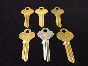 Eagle by National, Star & Ilco EA27 Key Blanks, Set of 6- Locksmith - Picture 1 of 4