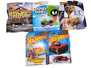 Lot Hot Wheels BEATLES YELLOW SUBMARINE Marvin Martian Extra Terrestrial Future - Picture 1 of 11