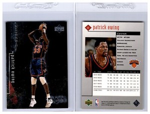 1998-99 Upper Deck Black Diamond PATRICK EWING #61 New York Knicks