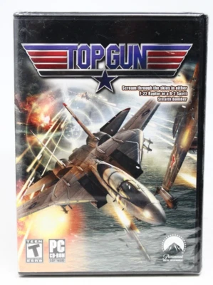 TOP GUN SCREAM THROUGH THE SKIES PC CD-ROM Windows XP,Vista -New sealed, see des - Image 1 of 3