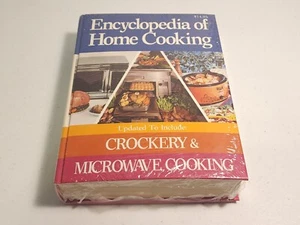 ENCYCLOPEDIA OF HOME COOKING Updated With CROCKERY & MICROWAVE COOKING 1976 - Picture 1 of 6
