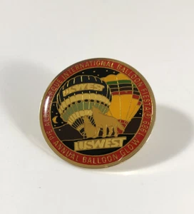 1989 Albuquerque International Balloon Fiesta 3rd Annual AIBF Balloon Glow Pin - Picture 1 of 3