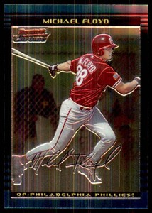 2002 Bowman Chrome Michael Floyd SP RC RC #328