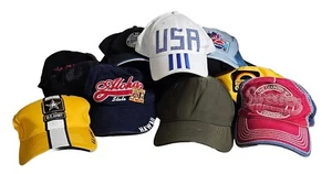 14x Used Hats Strapback Snapback Pepsi Trucker Golf USA Hind Choko Sweden Hawaii - Picture 1 of 16
