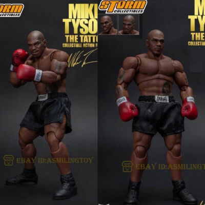 Коллекционная экшн-фигурка Storm Toys 1:12 Mike Tyson The Tattoo чемпион по боксу - Изображение 1 из 4
