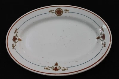 PLATO FLOR MELOCOTÓN FERROCARRIL SUR DE BUFFALO CHINA ENVÍO GRATUITO Foto 1 de 4