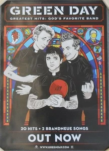 Green Day - Greatest Hits: God's Favorite Band - Release Promo Poster - Picture 1 of 1