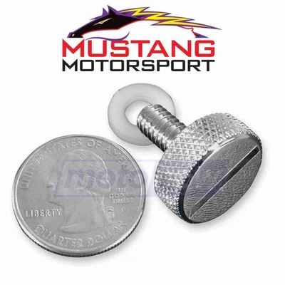 Mustang Quarter Turn Thumb Screw for 2006 Harley Davidson FLHXI Street Glide vn Foto 1 de 4