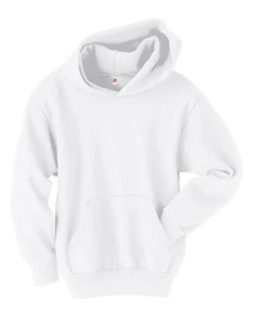 Hanes Youth Sweatshirt Pullover Hoodie ComfortBlend EcoSmart Unisex Boys Girls - Picture 1 of 21