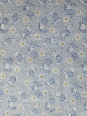 RJR Fabric 1930's Quilt Revival Collection Blue Dogs Cotton Quilting 35" x 44 - Image 1 of 4