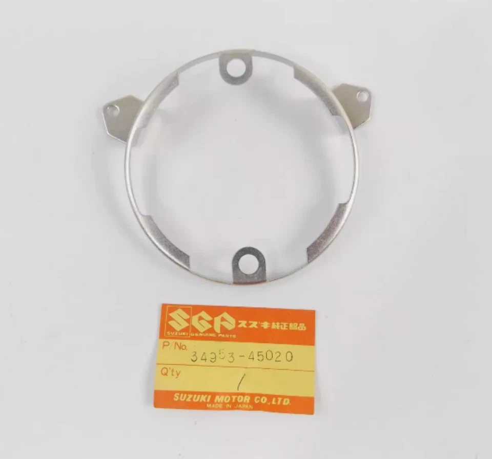 NOS SUZUKI 1979 GS550E 1980-81 GS1000G VELOCÍMETRO MEDIDOR BAJO PLACA 34953-45020 Foto 1 de 4