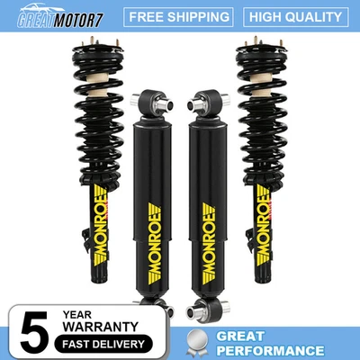 Передние и задние амортизаторы стоек Monroe оригинальные для 2006 2007 2008 2009 Lincoln MKZ/Zephyr - Изображение 1 из 4