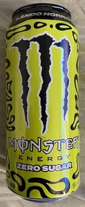 NEW MONSTER ENERGY LANDO NORRIS CAN ZERO SUGAR DRINK 1 FULL 16 FL OZ L7 - Picture 1 of 4