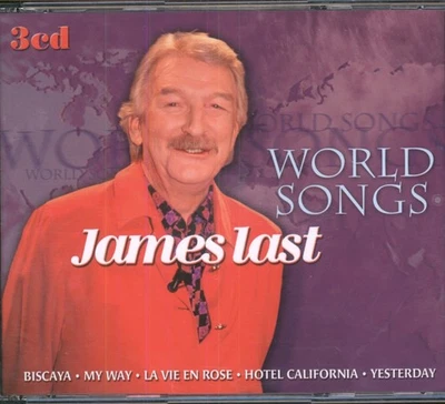 James Last World Songs CD set Netherlands Disky 2006 3 X Cd with booklet in - Image 1 of 2