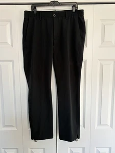 Under Armour Herren schwarz gerades Bein Cold Gear Golfhose Größe 36x30 - Bild 1 von 3