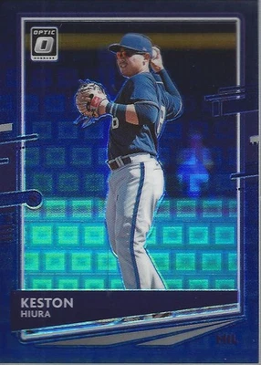 2020 Donruss Optic Pandora Blue #179 Keston Hiura /99 - BB - Image 1 of 2