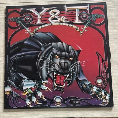 Y&T BLACK TIGER  LP HEAVY METAL HARD ROCK VINYL RECORD - Image 1 of 2