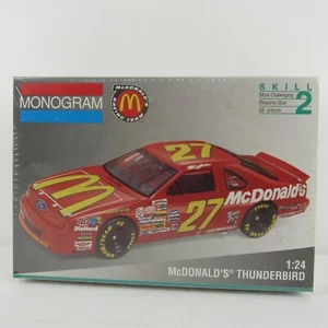 Hut Stricklin #27 Mcdonalds Johnson Thunderbird Monogram 1/24 Plastic Model#2928 - Picture 1 of 5