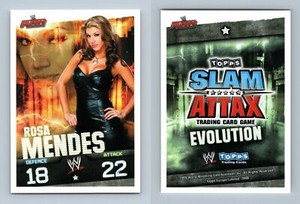 Rosa Mendes 2009 Slam Attax Evolution 