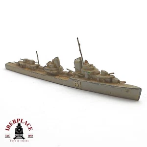 1:1250 WIKING destructor marina de guerra 51 preguerra coleccionista rareza hierro fundido - Imagen 1 de 6