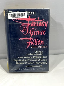 The Best from Fantasy Science Fiction 24th Series 1982 HC Ex-Lib Dick Asimov - Picture 1 of 7