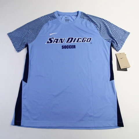 San Diego Toreros Nike Dri-Fit Practice Jersey - Soccer Men's Light Blue New Cover
