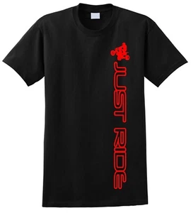 JUST RIDE ATV T SHIRT QUAD 4 WHEELER - Picture 1 of 17