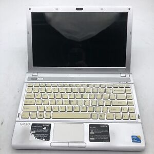 Sony VAIO VPCY2 Laptop i3 1.20 GHZ 4 GB RAM. No HD. Bad Video Card. For Parts.