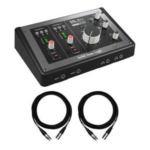 Solid State Logic SSL 2+ MKII Interface Bundle with Mogami XLR Cables SSL2+ MK2 - Picture 1 of 3